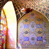 کاشیکاری  مسجد نصیرالملک 